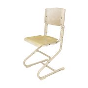 СУТ.01 Растущий стул Stul 3 фанера (Бежевый + клен танзай)