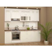 Кухонный гарнитур с витриной Тиффани 10